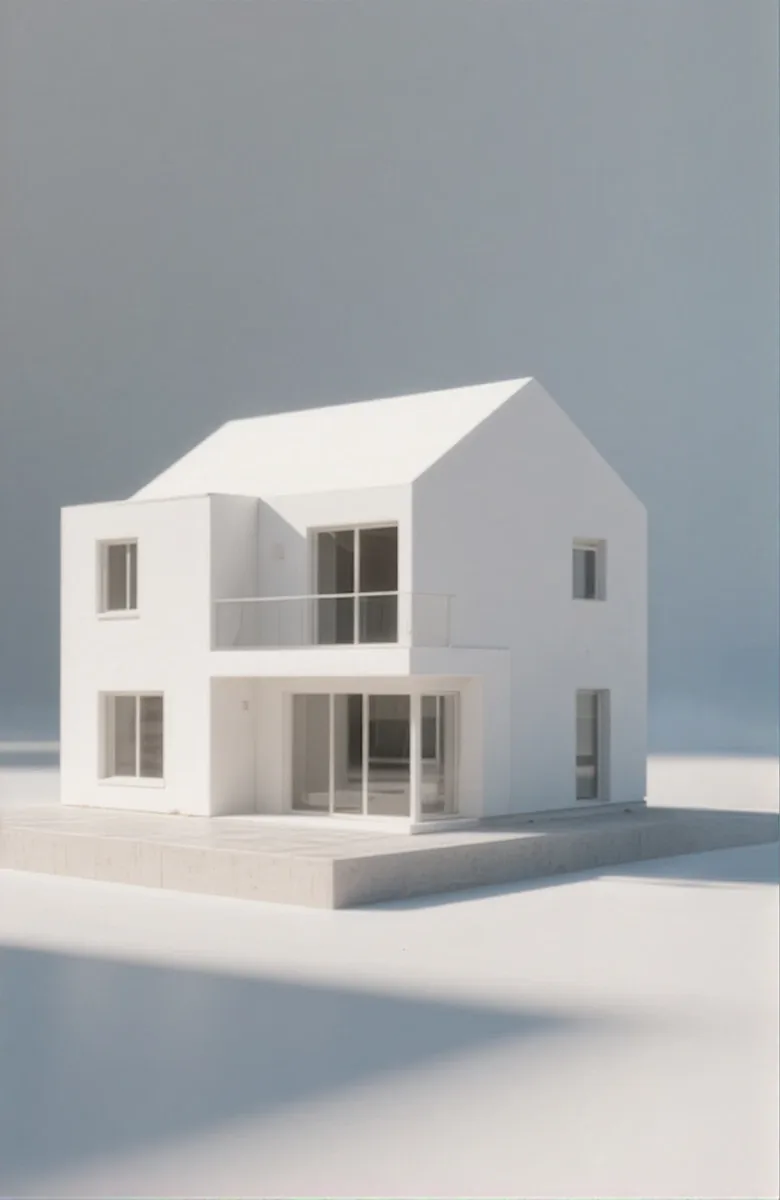 Model of a house